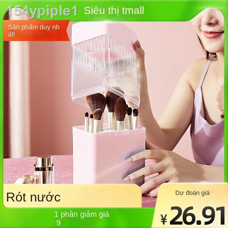 Xin hộp bảo quản cọ trang điểm đựng cầm tay chống bụi cho lông mày bút chì kẻ mắt lưu trữ giá phơi đồ làm đẹp ố