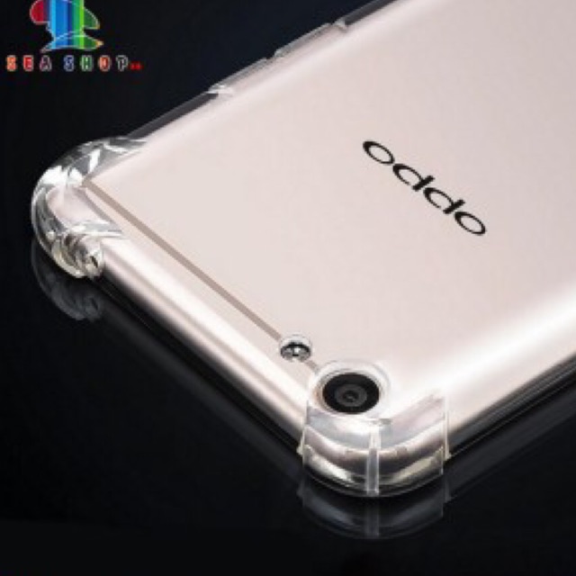 Ốp oppo F1S(A59) silicon trong suốt chống sốc góc cạnh