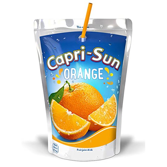 ( Bán sỉ ) Lốc 10 gói Nước trái cây Capri-Sun gói 200ml