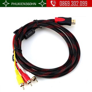 [Mã ELHA9 giảm 15% đơn 50K] Cáp chuyển đổi HDMI sang AV (Video và Audio)