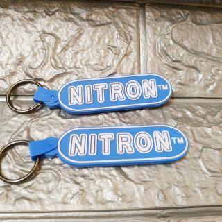 Móc khóa logo nitron phụ kiện trang trí xe máy PKBT