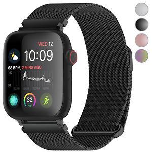 For Apple Watch Band 44/42mm 38/40mm Milanese iWatch Strap Bands Series 4 3 2 1