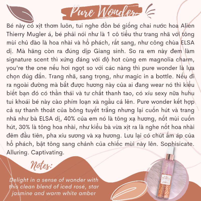 Xịt thơm Bath Body Works