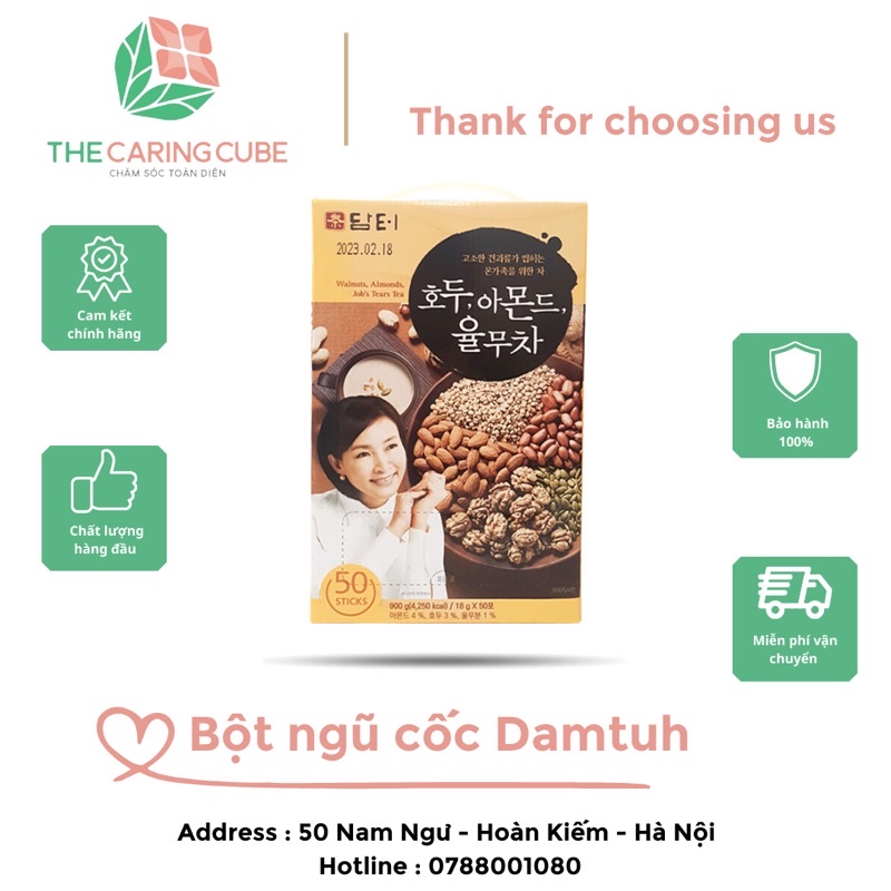 Bột Ngũ Cốc Damtuh Hàn Quốc 50 Gói