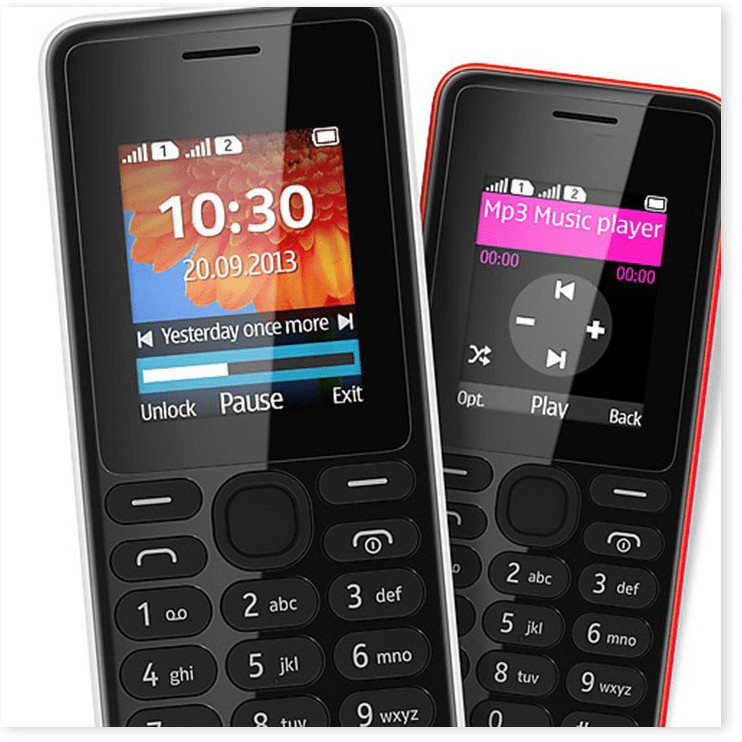 Điện thoại nokia 108 🤗 Freeship 🤗 Điện thoại nokia 108 2 sim pin cực trâu giải trí đa phương tiện - DT0045