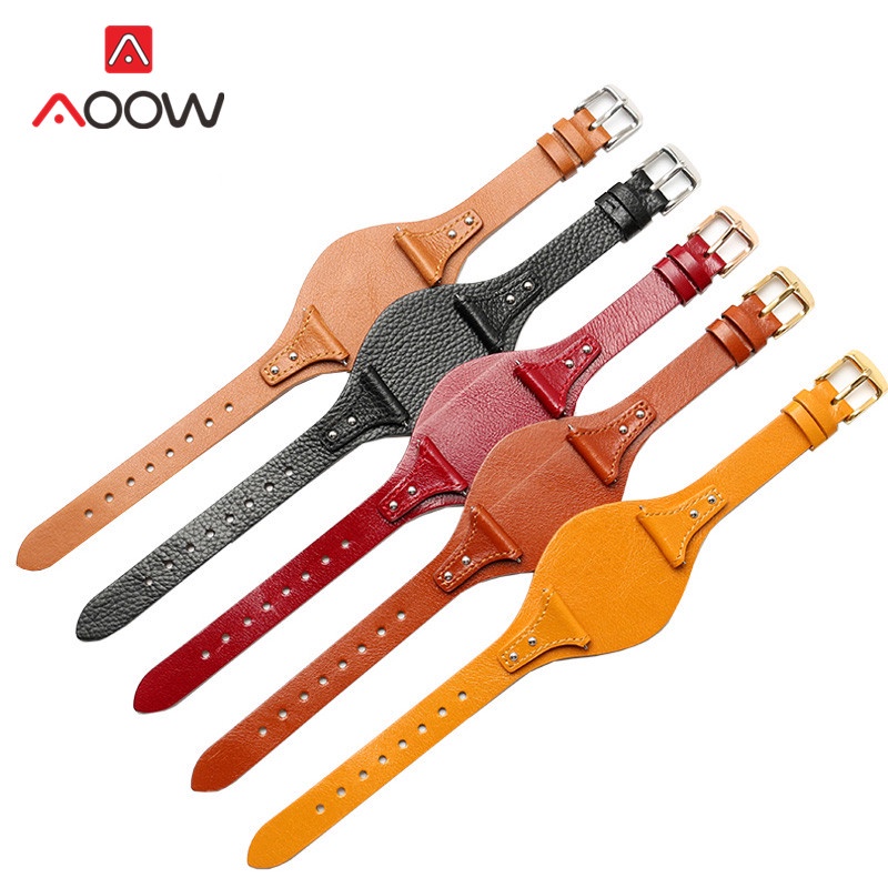 Dây Đeo Đồng Hồ Bằng Da Bò 18mm Thay Thế Cho Fossil ES4113 ES4114 ES3616 ES3625 ES4045