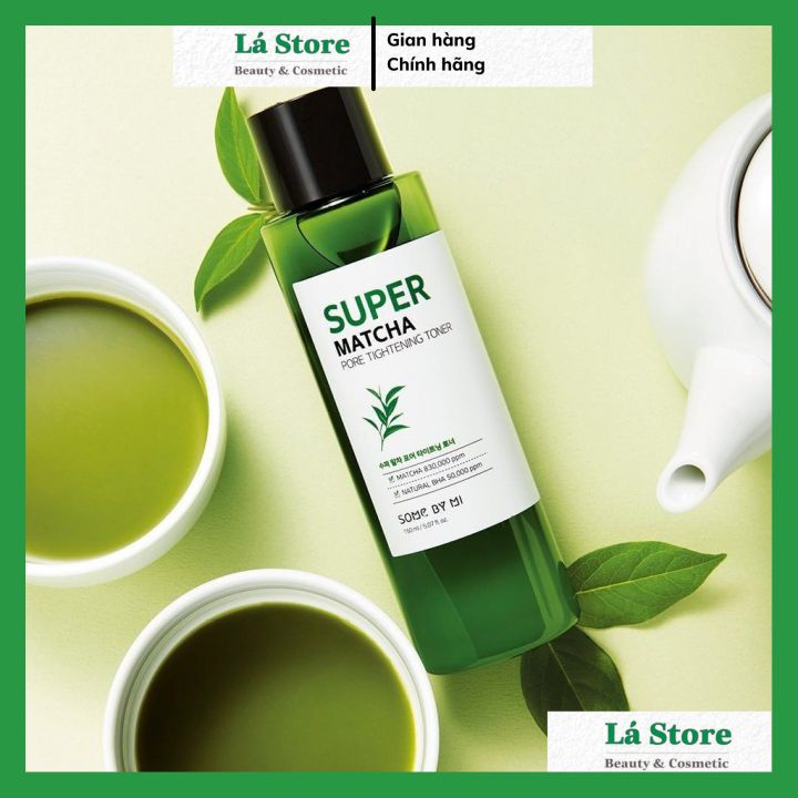 HÀNG CHÍNH HÃNG - Nước hoa hồng Some By Mi Super Matcha Pore Tightening Toner 150ml