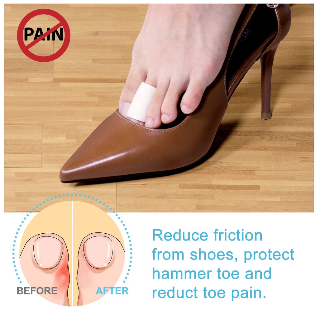 2 Miếng Silicone Bảo Vệ Ngón Chân