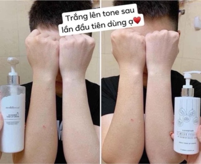 SỮA TẮM TRUYỀN TRẮNG LUVSTAR