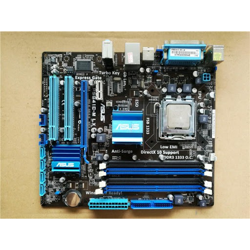 Mainboard ASUS G41 -  P5G41T-M LX - SOCKET 775 DDR3 - RENEW BẢO HÀNH 12 THÁNG 1 ĐỔI 1