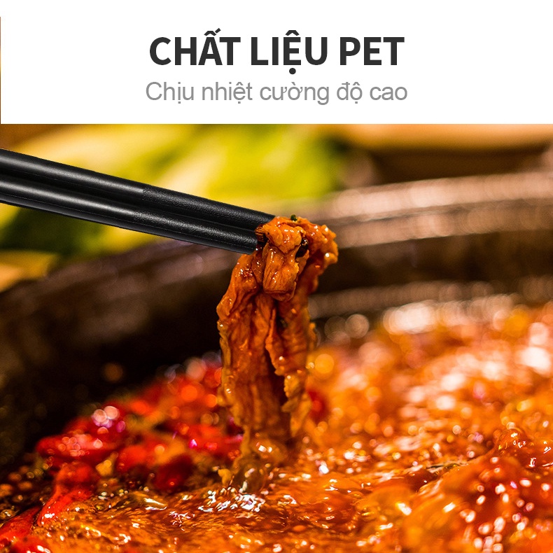 Hộp 10 đôi đũa mạ vàng SAGOKER, mã DUV948