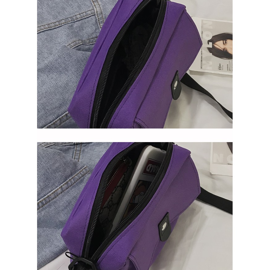 Túi vải thời trang họa tiết đơn giản họa tiết hoang dã bó lưới màu đỏ nhỏ màu đen | BigBuy360 - bigbuy360.vn