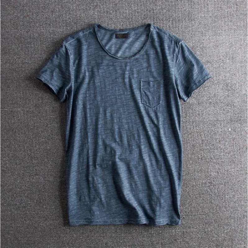 Áo thun wash bụi phong cách cổ điển