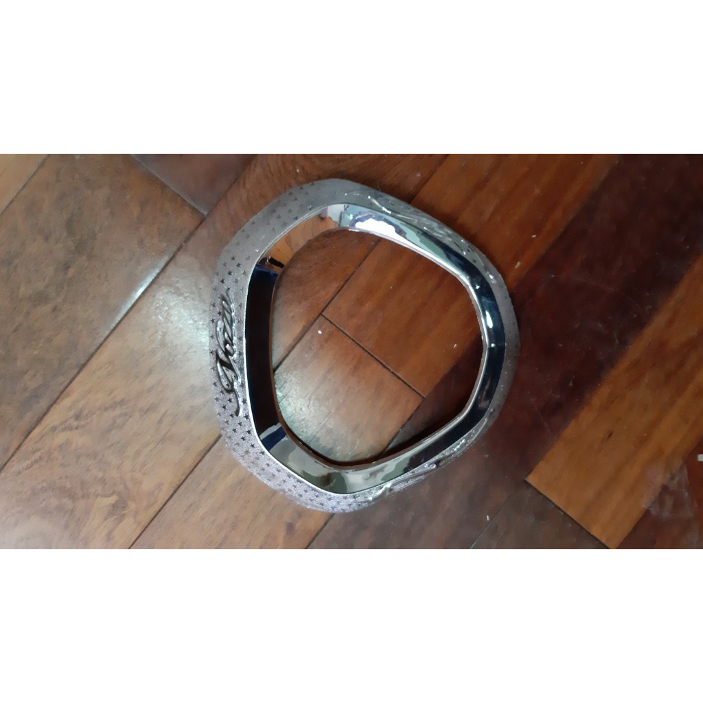 ốp mặt đồng hồ mạ crom xe nozza grande