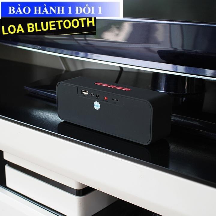Loa bluetooth siêu bass SC211 có thể sử dụng USB hoặc thẻ nhớ cắm trực tiếp vào loa để nghe nhạc