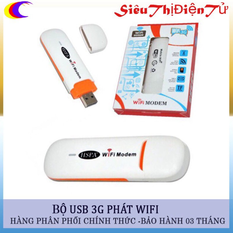 Bộ phát sóng usb 3G phát wifi chạy điện 5V hỗ trợ các dòng sim ♥️♥️ | BigBuy360 - bigbuy360.vn