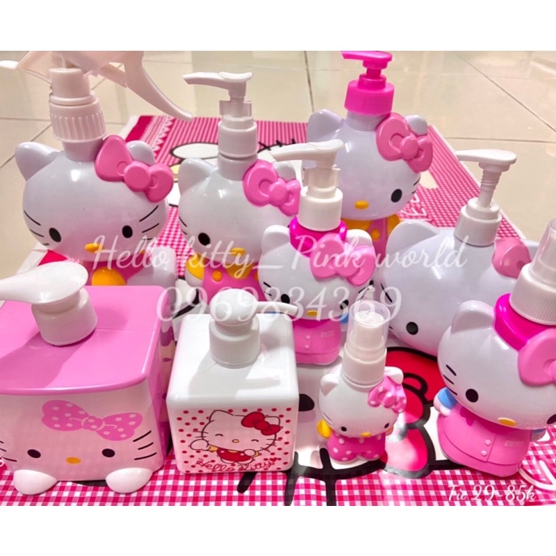Bình chiết mỹ phẩm hello kitty