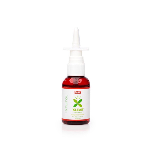 Xịt mũi Xlear MAX Nasal Spray - Hỗ trợ điều trị viêm xoang, viêm mũi dị ứng - 45ml