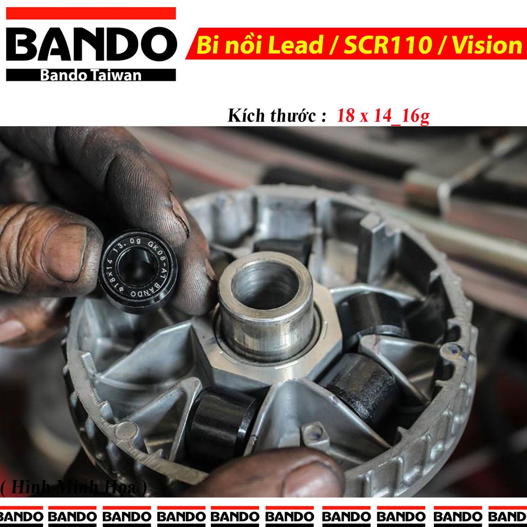 Bi Nồi Bando Honda Lead / SCR110 / Vision