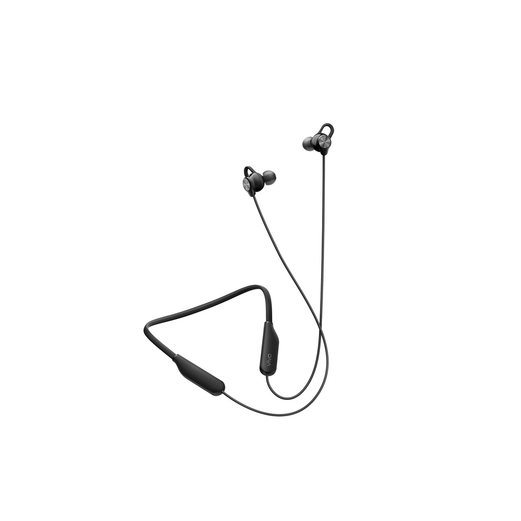 Tai nghe không dây vivo Sport Lite Bluetooth 5.0 - Thời Gian Sử Dụng 18 Tiếng - Màu Đen/Xanh Lam - Hàng Chính Hãng