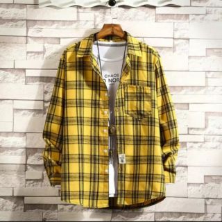 ÁO KHOÁC SƠ MI NAM NỮ PHỐI SỌC CARO MỚI - TD TEENSHOP