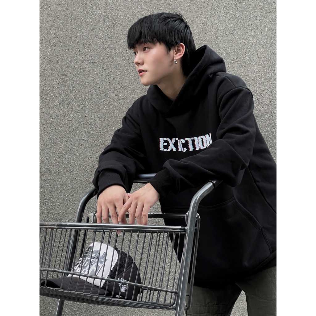 Áo Lạnh Hoodie Nỉ Extinction-LoneWolf-Destruction Oversized