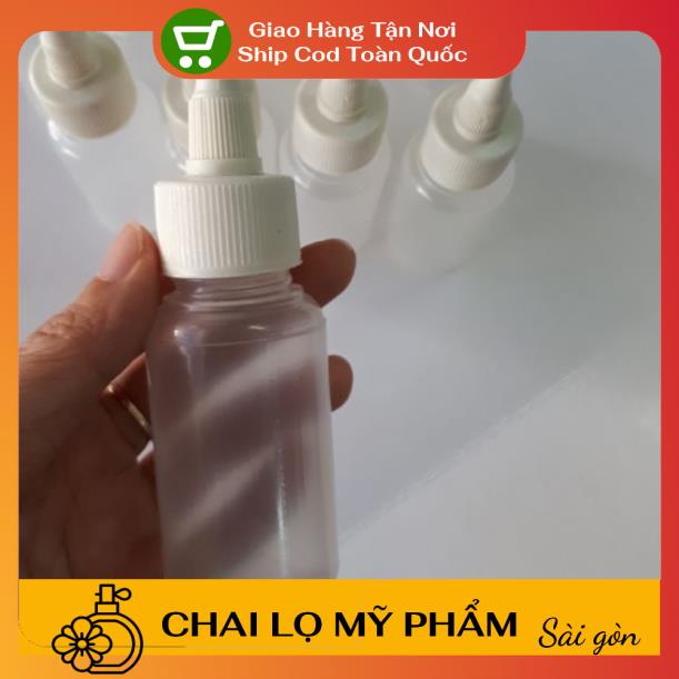 Chai nhựa nhỏ giọt 50ml/100ml - chai lọ mỹ phẩm - chai lọ chiết mỹ phẩm