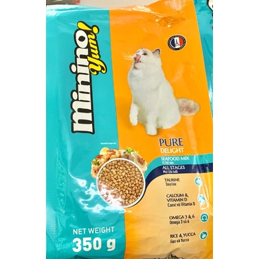 Hạt khô cho mèo Minino Yum 350g, Minino Yum 1.5kg