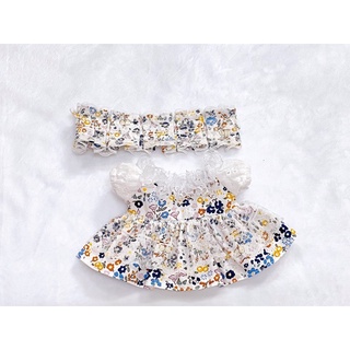 Set đầm tiểu thư cho doll 15cm và 20cm