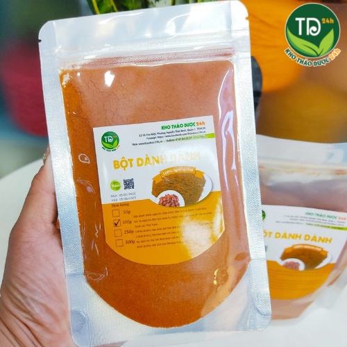 Bột Dành Dành – bột tạo màu tự nhiên dùng làm xôi và bánh 50g/100g