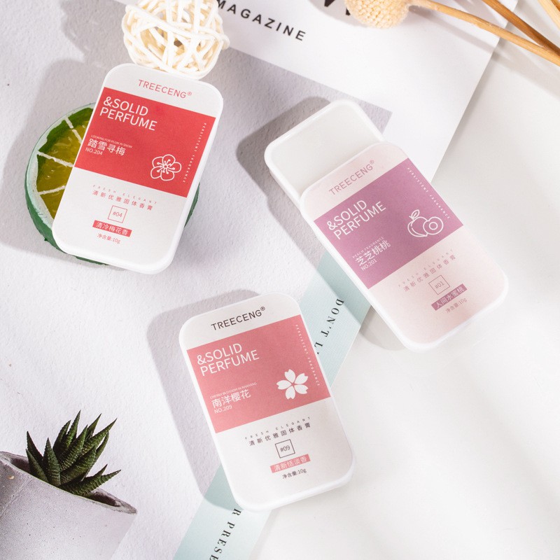 Nước hoa khô dạng sáp hương thơm lâu, nhẹ nhàng, siêu tiện lợi, siêu hot trend | Thế Giới Skin Care