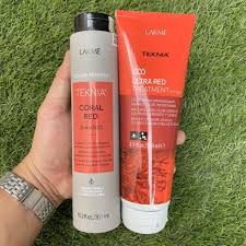 #lakme Kem hấp dành cho tóc màu Đỏ Ultra Red #lakme 250ml