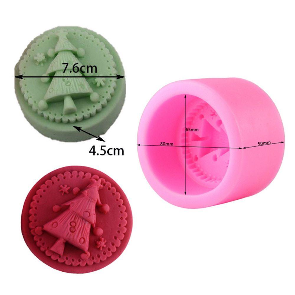 Khuôn Làm Xà Phòng Silicone Hình Cây Thông Giáng Sinh Đa Năng