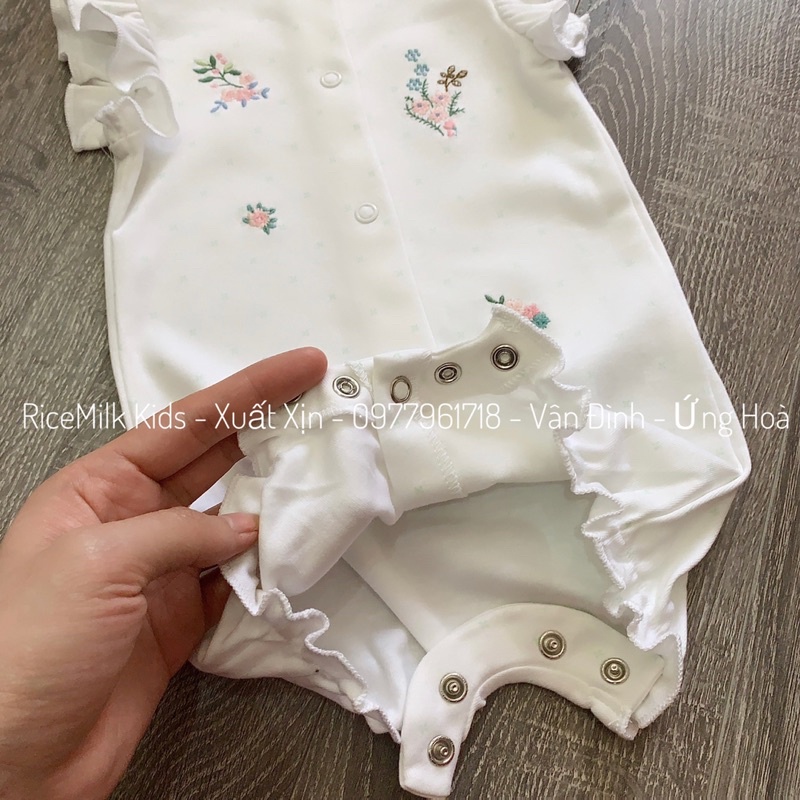 Body cotton cho bé gái Next xuất dư xịn