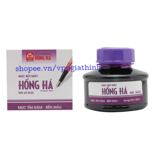 Mực Hồng Hà các màu