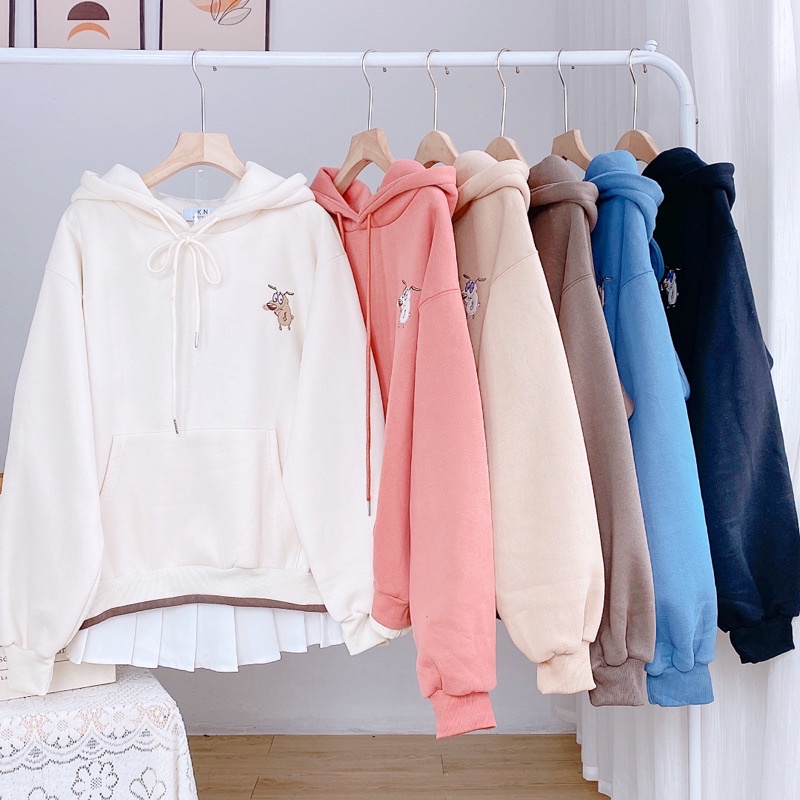 hoodie thêu hình con vật | BigBuy360 - bigbuy360.vn