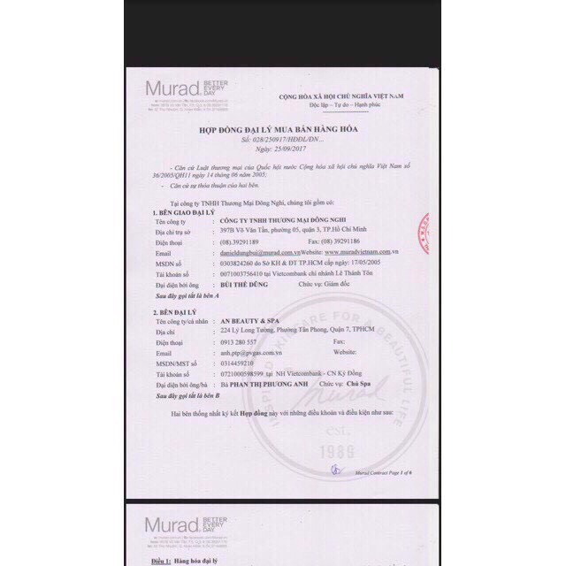 Viên uống chống nắng làm da sáng, khỏe, mờ nám Murad Pomphenol Sunguard Dietary Supplement. | Thế Giới Skin Care