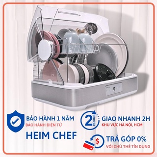 Máy sấy và tiệt trùng chén bát Heimchef HTD700 60L - Sấy nhanh, an toàn dung tích 60lit