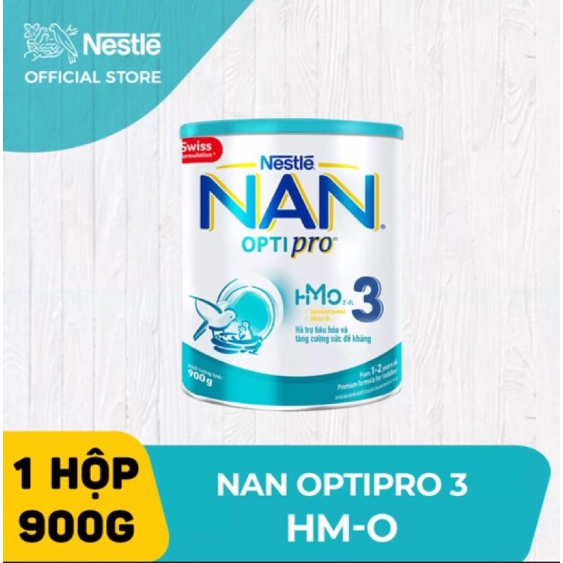 Sưa bột Nan Optipro số 3 lon 900g