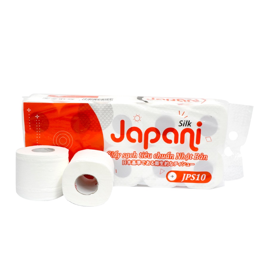 GIẤY VỆ SINH 3 LỚP CAO CẤP NHẬT BẢN 10 CUỘN JAPANI
