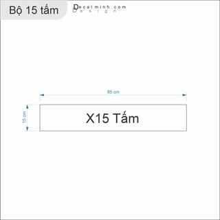Decal Trang Trí Cầu Thang Kệ Sách 3D