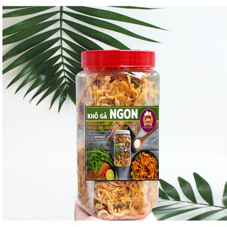 Hũ 250g KHÔ GÀ LÁ CHANH MỀM KHÔNG CAY Loại 1- Hương vị độc quyền nhà làm
