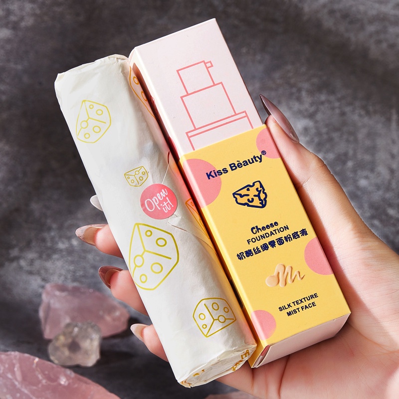 Kem nền Kiss Beauty, kem nền nội địa trung kiềm dầu F28 Sammi beauty