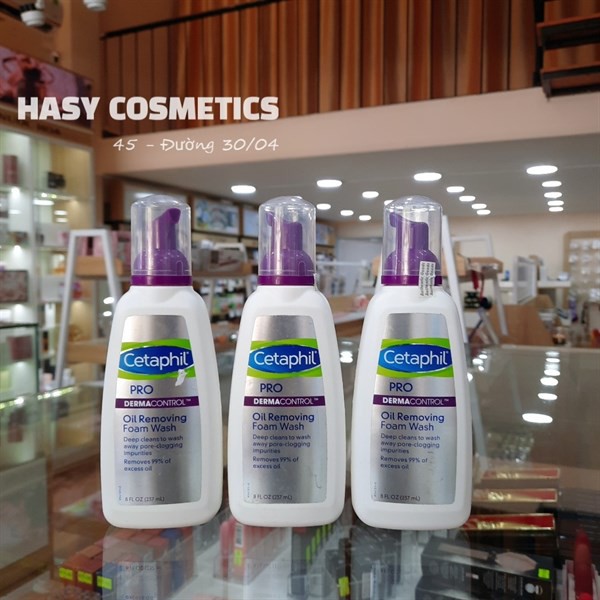 Sữa rữa mặt Cetaphil Pro Dermacontrol oil removing Foam Wash 237ml