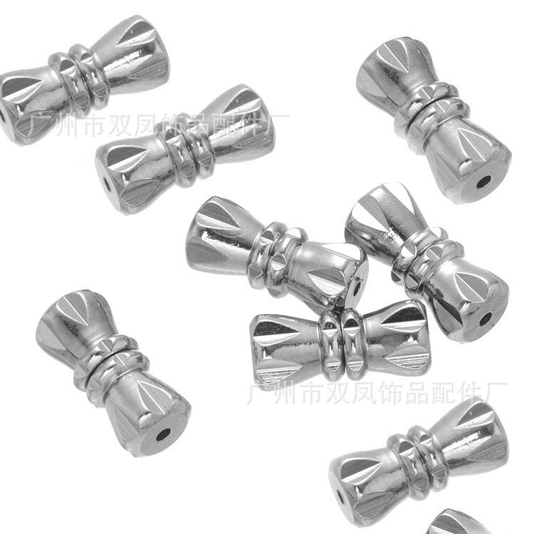 [K9C1] Phụ kiện trang sức (DIY) - 5 Chốt khóa vặn đối xứng kiểu nơ làm vòng cổ vòng tay