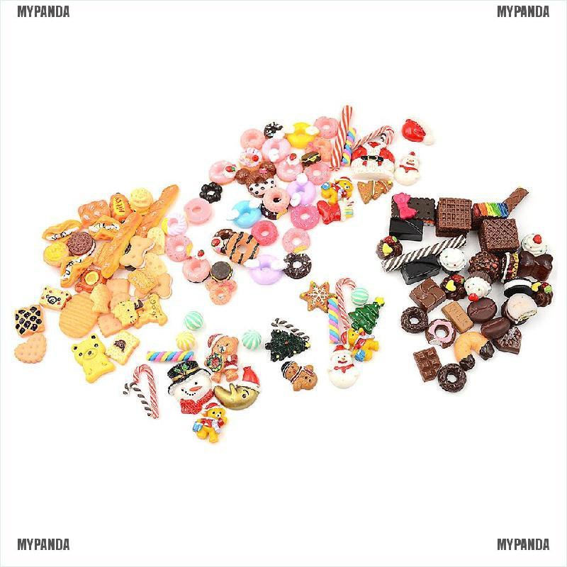 Set 30 mô hình thức ăn đồ chơi trang trí nội thất nhà búp bê xinh xắn