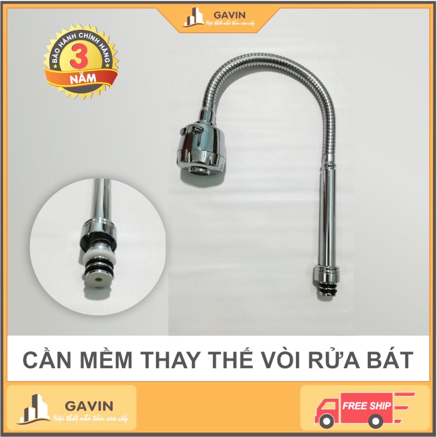 Cần mềm thay thế vòi rửa bát