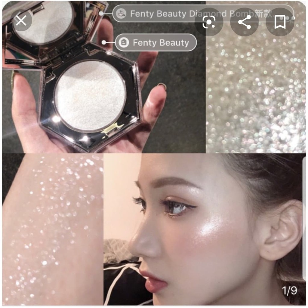 Bắt sáng fenty Highlight fenty Diamond Bomb