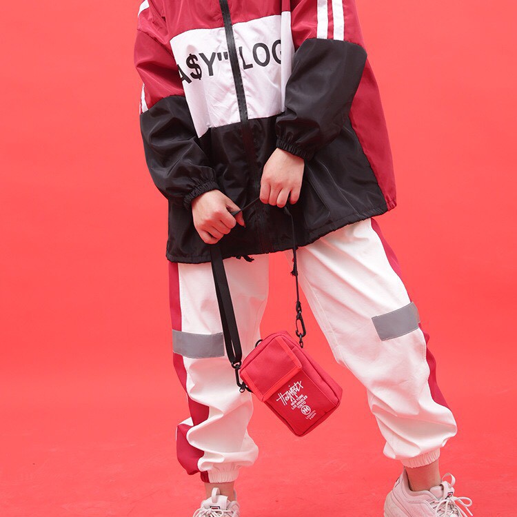 HeyMister - Túi đeo chéo vải canvas Minibag Unisex dáng đứng thể thao HM18