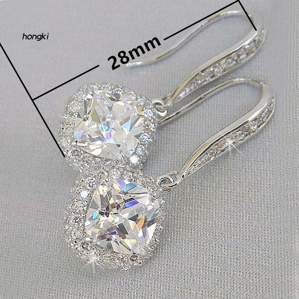 Đôi Khuyên Tai ĐíNh Zirconia LấP LáNh ThờI Trang Cho Nữ